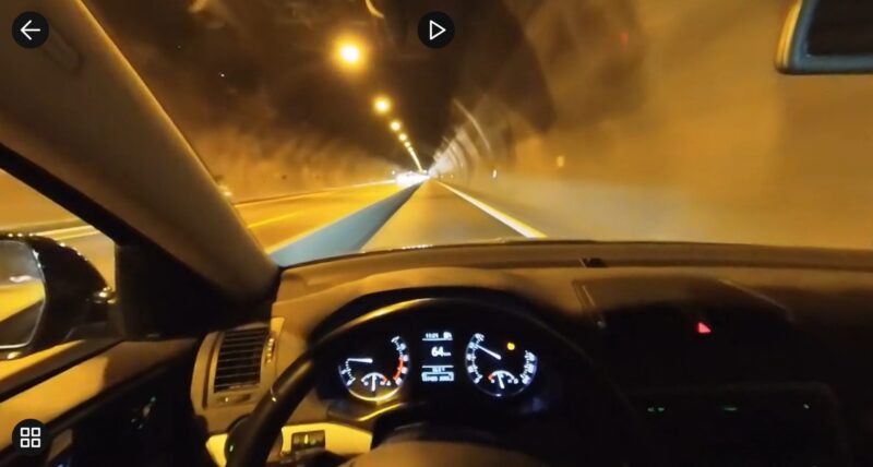 Strassenverkehr Tunnel